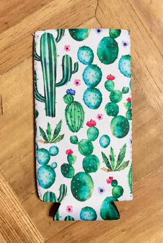 Cactus Slim Can/Bottle Koozie